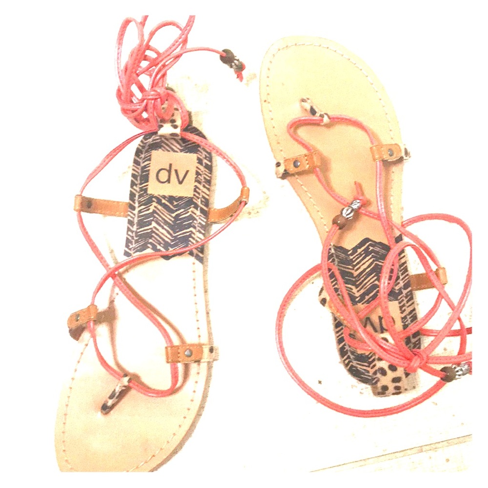 Gladiator sandals leopard Doche vita 6.5